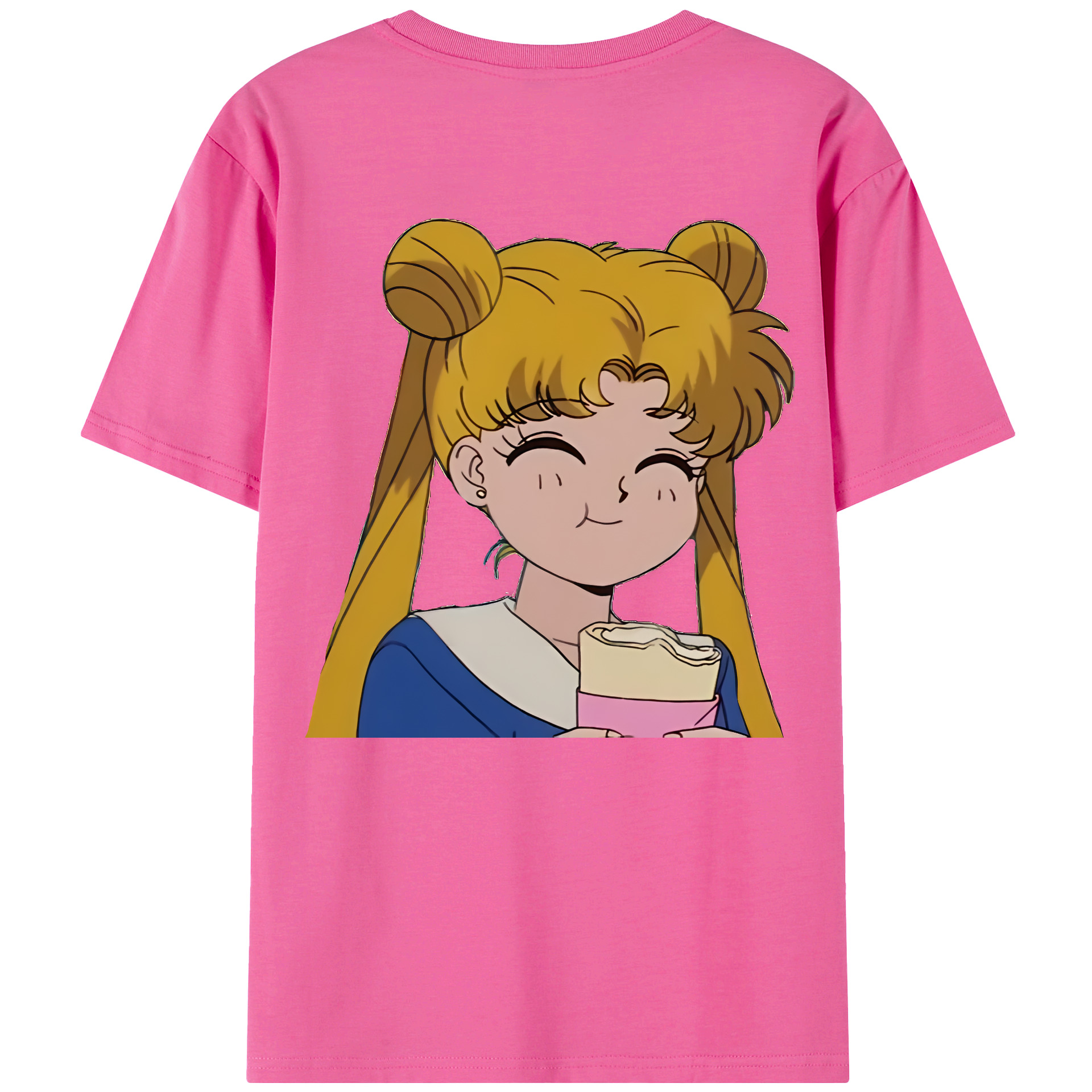 （画像用） 美少女戦士セーラームーン 愛野 美奈子 あいの みなこ Sailor Moon Aino Minako レディース半袖Tシャツ(バックプリント)